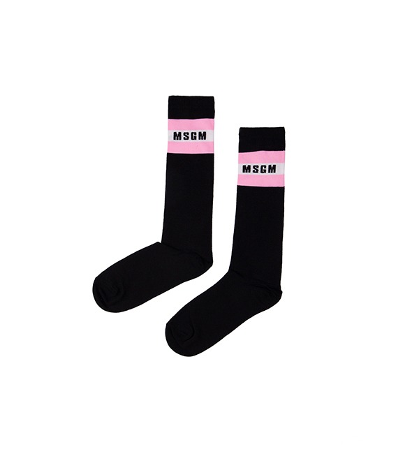 [MSGM KIDS]Long Socks - F4MSJGSO279 - Black