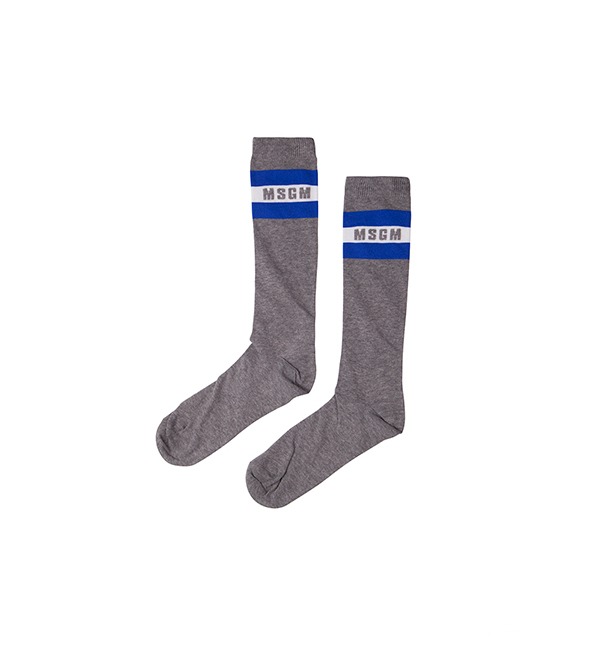 [MSGM KIDS]Long Socks - F4MSJGSO279 - Grey